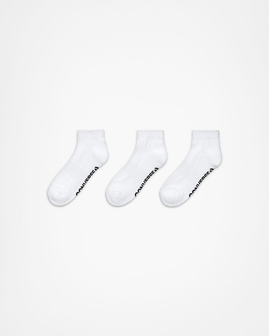 Women\'s Converse 3-Pack Made For Chuck High Socks White | AU 03C86T
